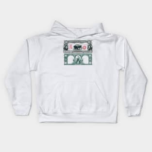 10 Dollar Bill 1901 Kids Hoodie